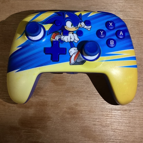 PowerA Wired Controller for Nintendo Switch - Sonic the Hedgehog No Cord - Picture 1 of 11